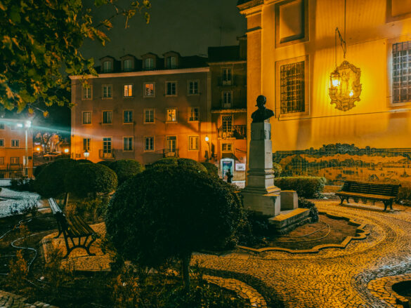 Jardim Júlio de Castilho Jardim Júlio de Castilho, Alfama, Lisboa, Portugal