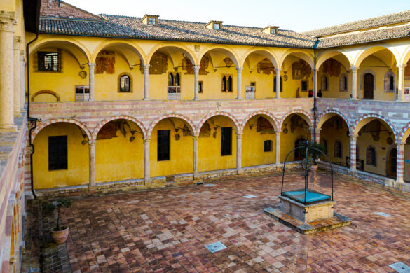 Convento di San Francesco, Assisi Convento di San Francesco, Assisi, Umbria, Italy