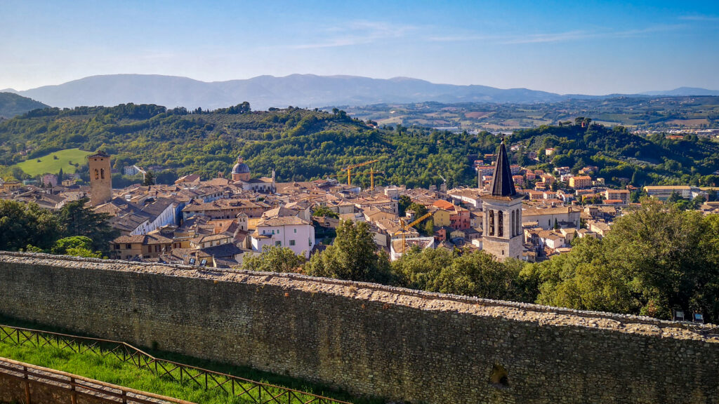 Spoleto view, Umbria, Italy